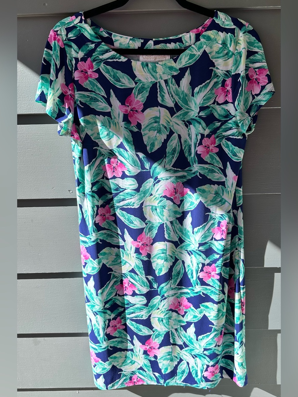 Pappagallo women’s tropical floral dress sz M